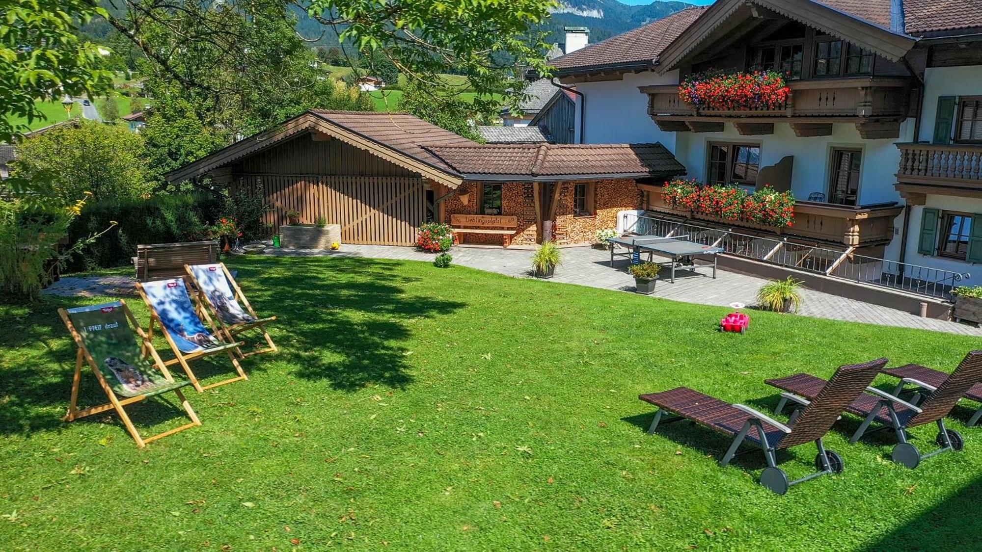 Gaestehaus Brantlhof Zimmer Und Ferienwohnungen In Going Am Wilden Kaiser Exterior photo